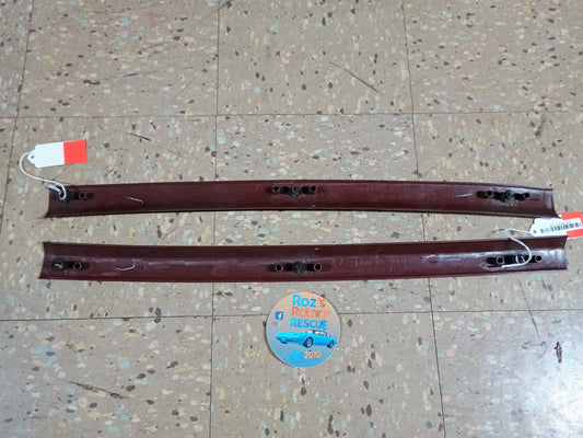 1981-1985 Mazda RX7 Upper Door Trim Burgundy