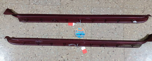 1981-1985 Mazda RX7 Door Sill Plates Burgundy