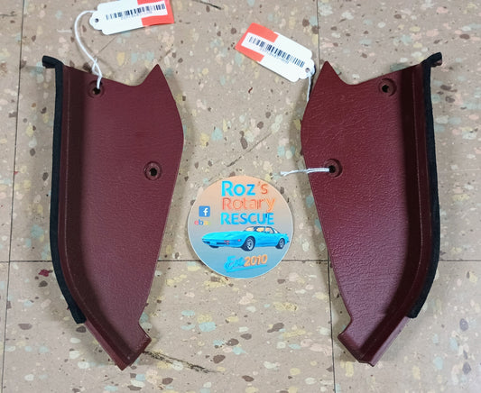 1984-1985 Mazda RX7 Dash Side Panels-Burgundy