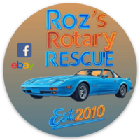 Roz's Rotary REscue Stickers