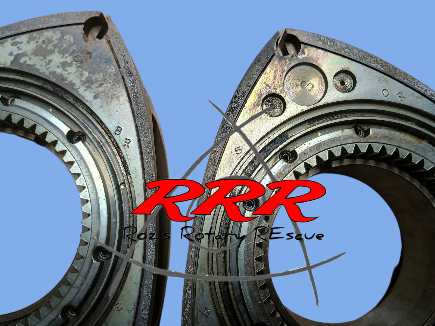 1984-1985 Mazda RX7 12a Rotors - Matched Set